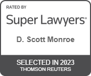 Super Lawyers D. Scott Monroe 2023